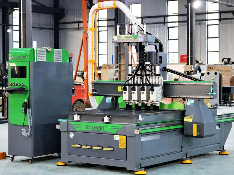 4 Process Multi-Head CNC Router for Efficient Woodworking Production - Image 5