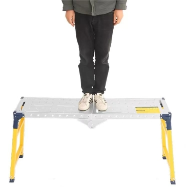 Work platform ladder scaffolding
